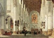 BERCKHEYDE, Job Adriaensz Interior of the St Bavo Church at Haarlem fs China oil painting reproduction